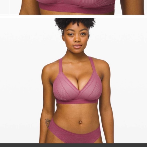 NWT-Lululemon Awake To Lace Bra - Picture 2 of 3